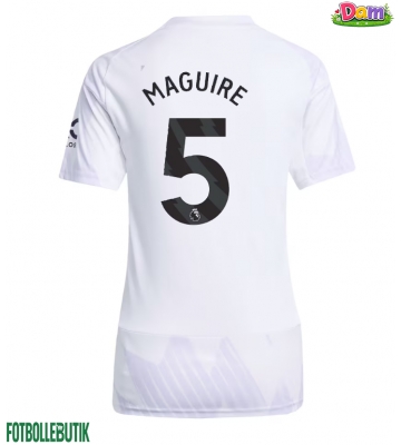 Manchester United Harry Maguire #5 Bortatröja Kvinnor 2025-26 Kortärmad